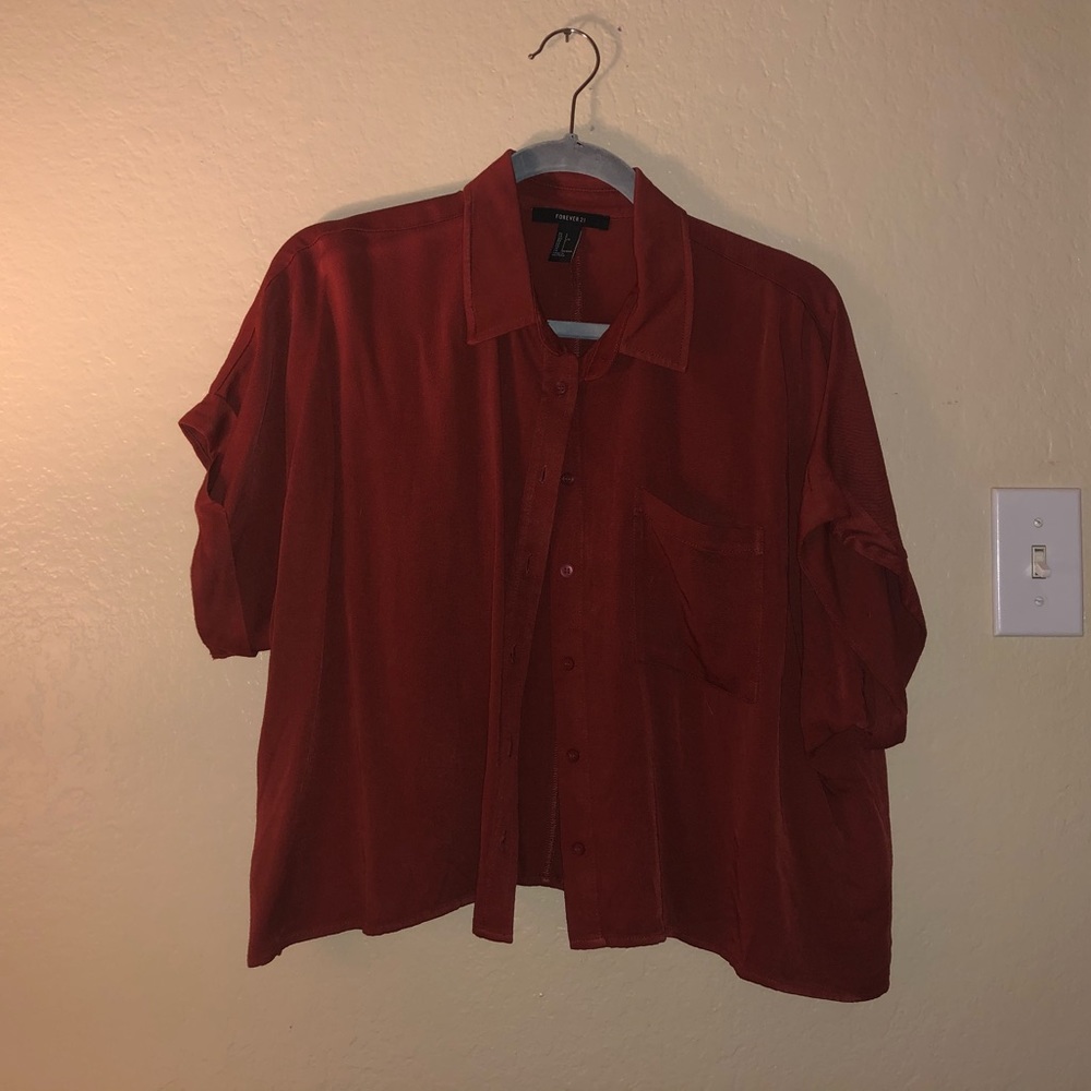 Forever 21 Cropped Shirt!!
